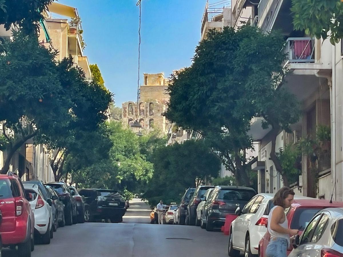 Apartamento Athens Cozy Studio 4 Min Walk To The Acropolis Hil Exterior foto